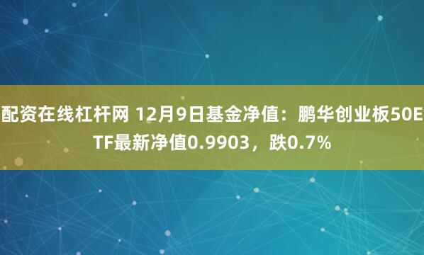 配资在线杠杆网 12月9日基金净值：鹏华创业板50ETF最新净值0.9903，跌0.7%